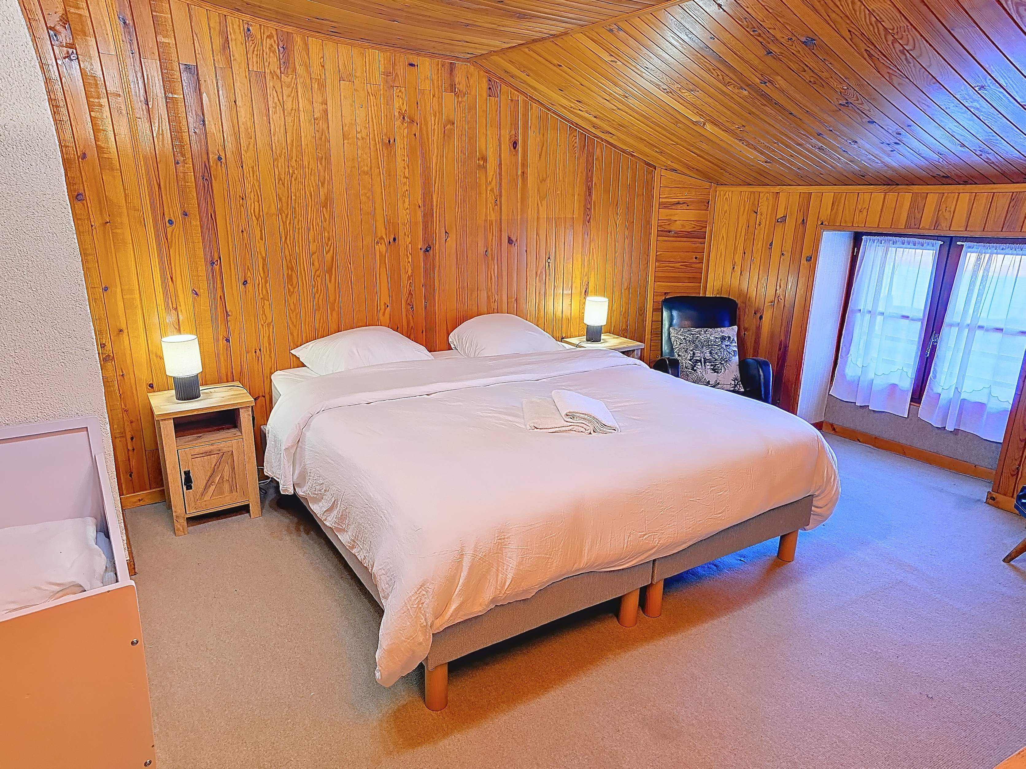 Chambre double sous combles