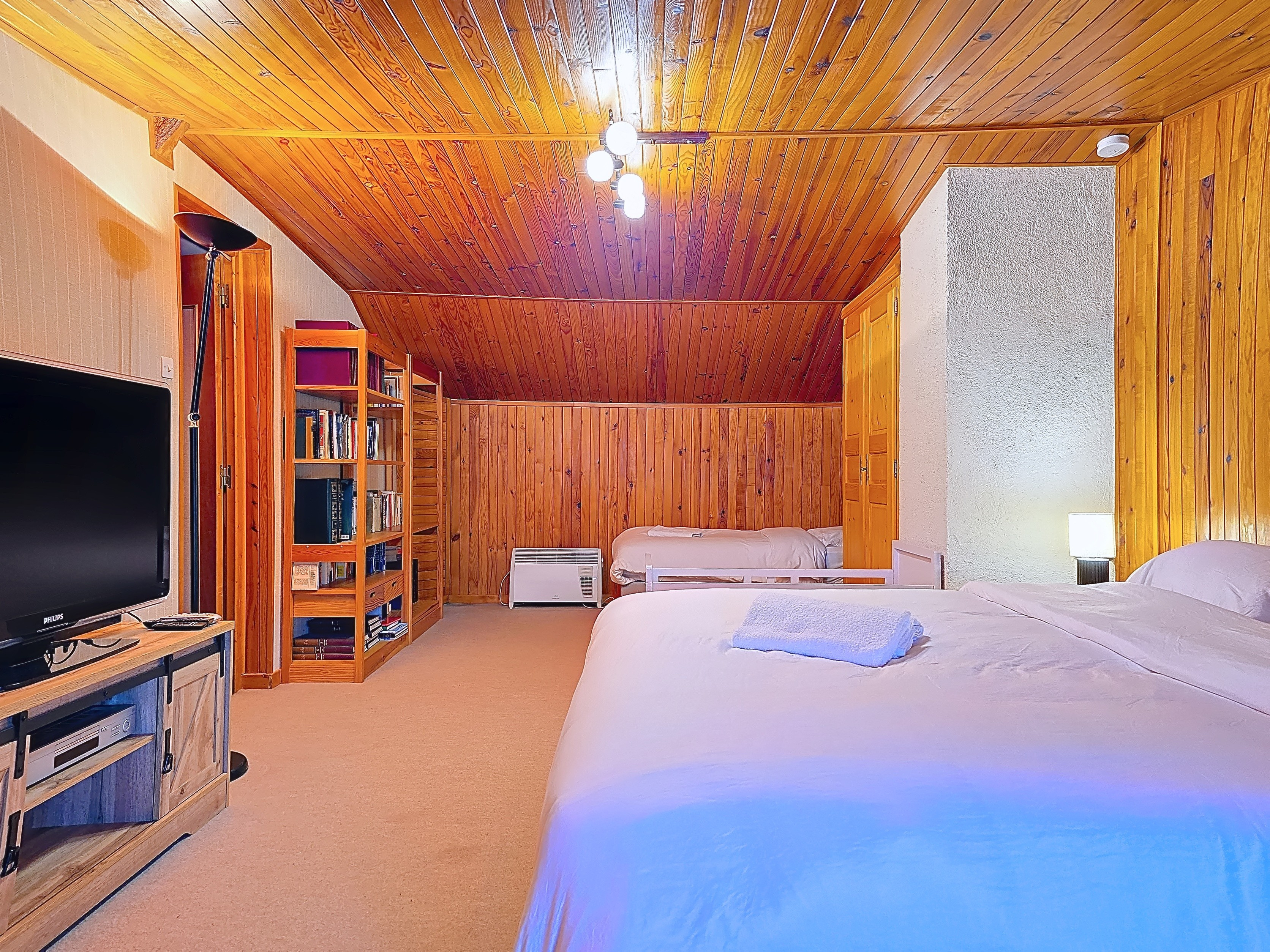 Chambre familiale sous combles